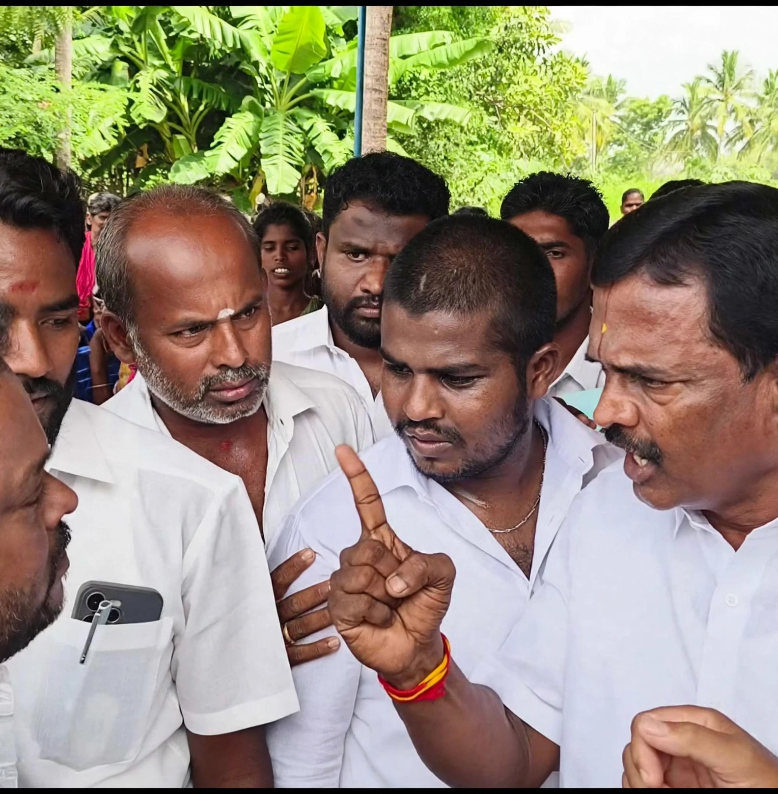 Tension in Aathiyur.