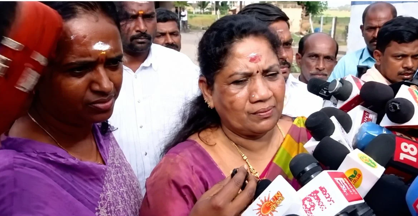 “தாராபுரத்தைக் கலக்கும் ’31 கோடி’ போலி ஆடியோ: ‘என் வெற்றியை எடிட் செய்ய முடியாது!’ – தவெக சத்தியபாமா ஆவேசம்!”