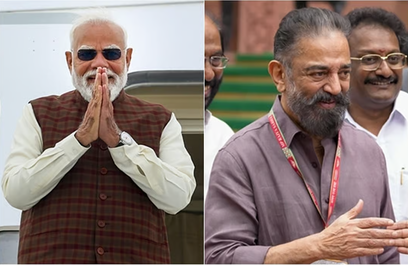 Kamal Haasan - PM Modi.