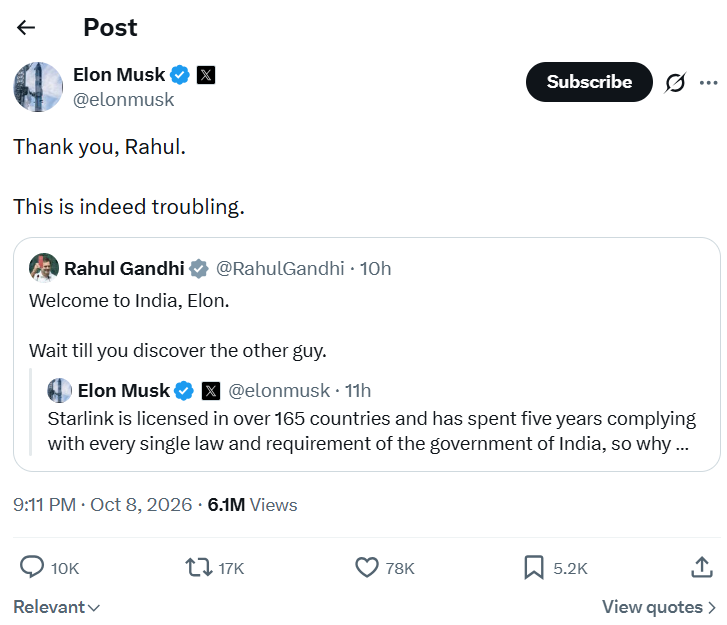 Musk’s