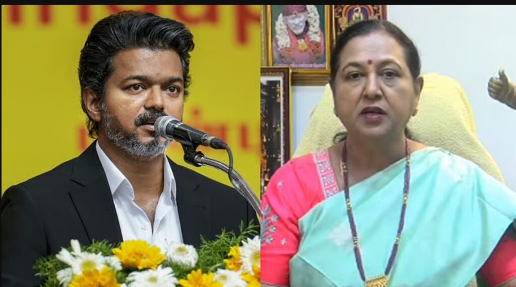 Premalatha Vijayakanth - CM Vijay